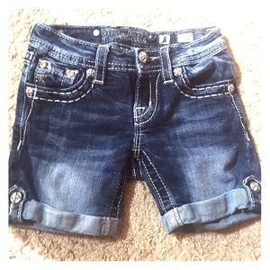 Girls Miss Me shorts
